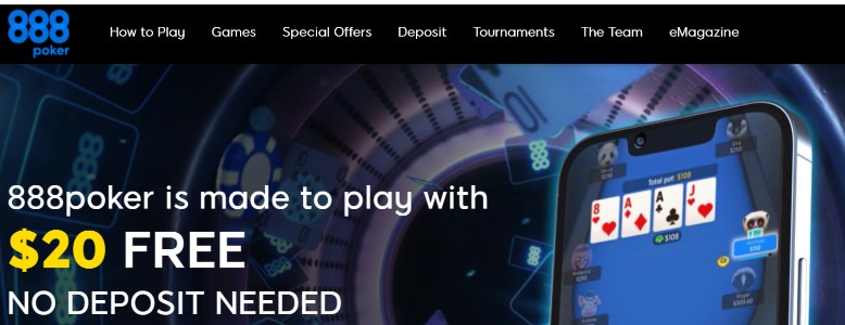 page des jeux sur 888 casino